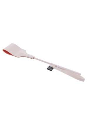 Sex and Mischief Peaches n CreaMe Riding Crop - Ivory/Orange