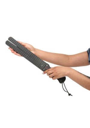 Strict Scottish Tawse Whip - Black/Brown