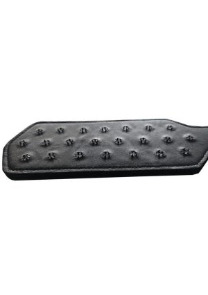 Rouge Leather Pin Prick Paddle - Black