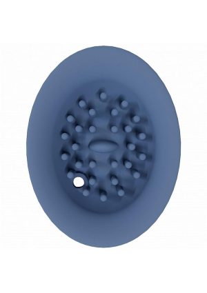Twitch 3 Silicone Rechargeable Suction and Tongue Vibrator - Blue/Grey
