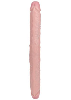RealRock Realistic Skin Thick Double Ended Dong 16in - Vanilla