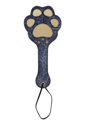 Sex and Mischief Cougar Paw Paddle - Navy/Gold