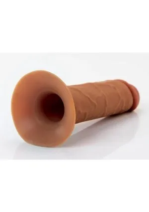 Fantasy X-Tensions Elite Silicone Dual Density Hollow Strap-On 7in - Caramel