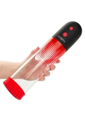 Optimum Series Big Man`s Rechargeable EZ Pump - Red/Black