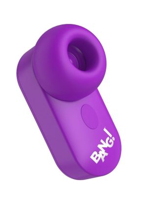 Bang! Mini Clitoral Silicone Rechargeable Stimulator - Purple