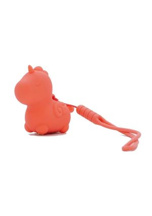 Unihorn Mini Peachy Pony Rechargeable Silicone Clitoral Vibrator - Pink