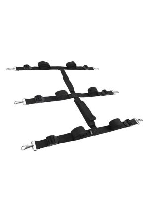 Edge Extreme Under The Bed Bondage System - Black