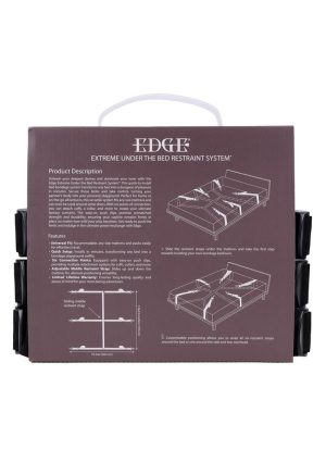Edge Extreme Under The Bed Bondage System - Black