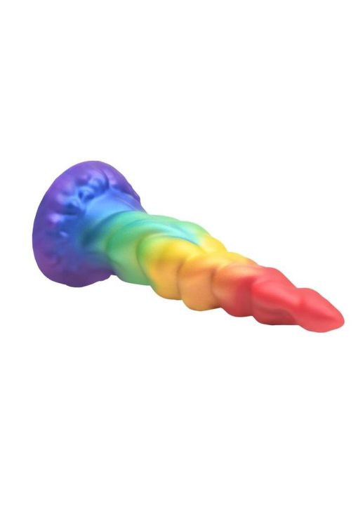 Creature Cocks Magic Rider Unicorn Silicone Dildo - Rainbow