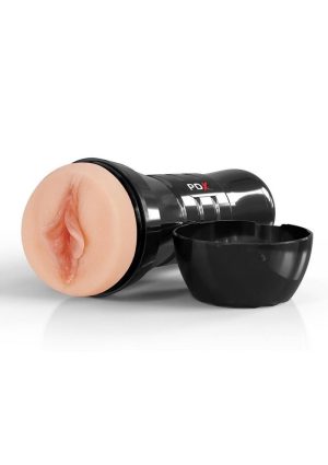 PDX Extreme Wet Pussies Super Luscious Lips XXL Self Lubricating Stroker - Vanilla