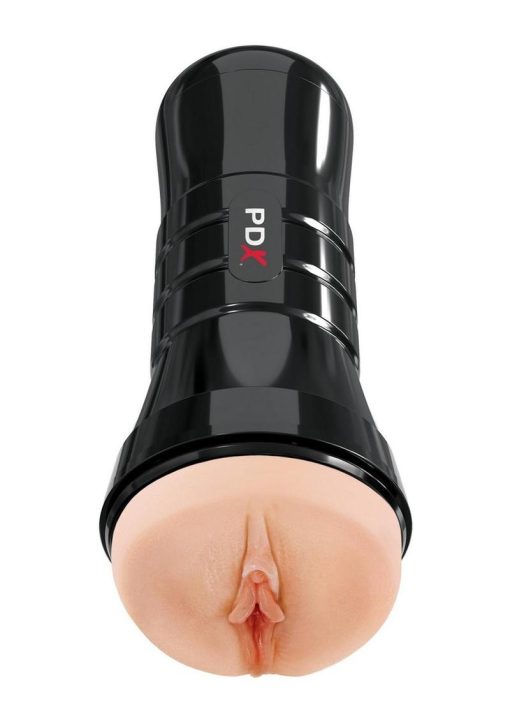 PDX Extreme Wet Pussies Super Juicy Snatch XXL Self Lubricating Stroker - Vanilla