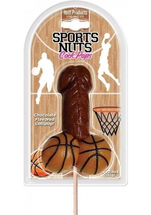 Sports Nuts Cock Pop Basketballs - Chocolate