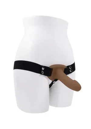 Selopa Our First Hollow Strap-On - Chocolate