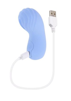 Selopa Good Point Finger Rechargeable Vibrator - Blue