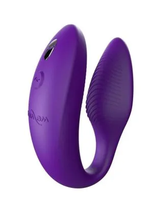 We-Vibe Sync 2nd Generation Rechargeable Silicone Couples Vibrator with Remote Control - Purple