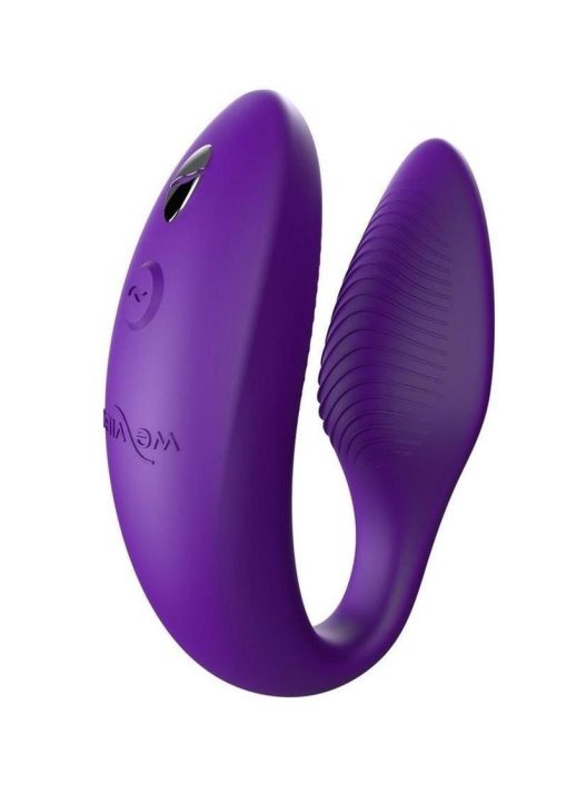 We-Vibe Sync 2nd Generation Rechargeable Silicone Couples Vibrator with Remote Control - Purple