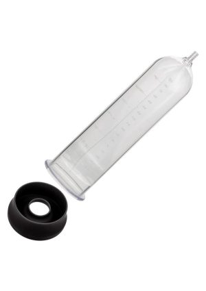 Peak Magnified Gauged Pump System - Black/Clear