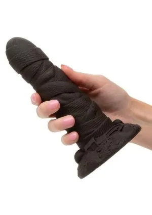 Monster Dong The Mummy Silicone Dildo - Black