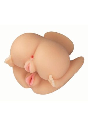 Always Horny Self-Lubricating Masturbator 2 Girls/ 3 Holes - Vanilla