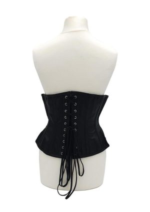 Leather Corset - Large/Extra Large - Black