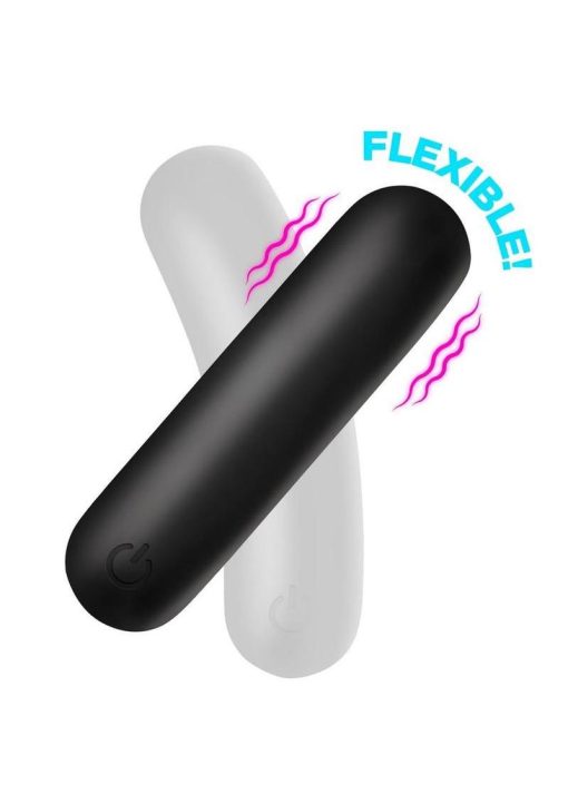 Bang! BG Flexible Rechargeable Silicone Bullet - Black
