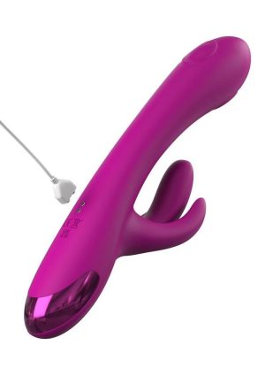 JimmyJane Touch Me Pro Rechargeable Rabbit Vibrator - Magenta