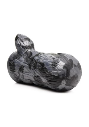 Creature Cocks She-Wolf Silicone Stroker - Black/Silver
