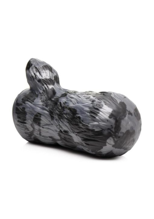 Creature Cocks She-Wolf Silicone Stroker - Black/Silver