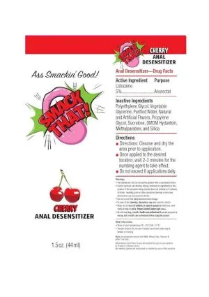 Smack That Anal Desensitizer 1.5oz - Cherry