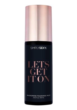 Simply Sexy Pheromone Body Mist Let`s Get It On 3.35oz