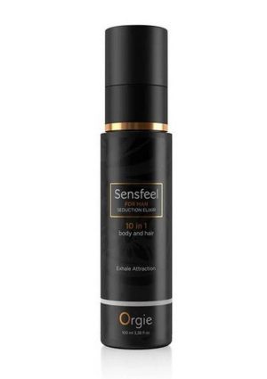 Orgie Sensfeel For Man - Seduction Elixir 10 in 1 For Body and Hair 3.38 fl oz