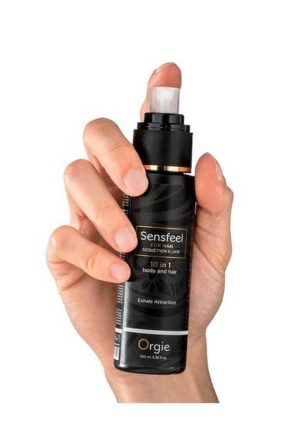 Orgie Sensfeel For Man - Seduction Elixir 10 in 1 For Body and Hair 3.38 fl oz