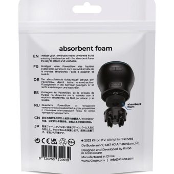 Kiiroo Powerblow Absorbent Foam (5 Pack)