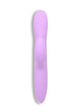 Velvet GoGo All-in-1 Thruster Rechargeable Silicone Dildo - Purple