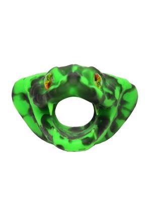 Creature Cocks Master Cobra Silicone Cock Ring - Green
