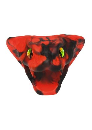 Creature Cocks Master Cobra Silicone Cock Ring - Red