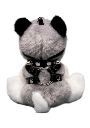 Master Series Max the Fetish Pup Keychain - White