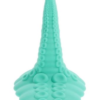 Tentacle Grinder Rechargeable Silicone Vibrator - Teal