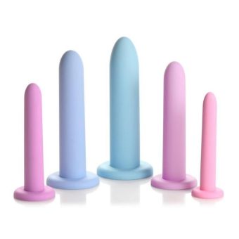 Passion Silicone Pelvic Kegel Exerciser Set (5 Piece) - Lavender