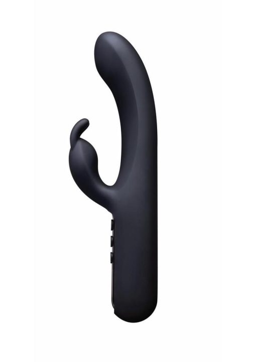Bodywand Digi Rabbit Silicone Rechargeable Rabbit Vibrator - Black