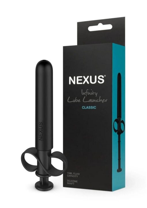 Nexus Infinity Classic Silicone Lube Launcher - Black