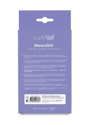 LuxUs Harness - Pink/White