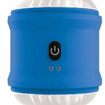 The Royal Masturbator Cylinder Rechargeable - Blue